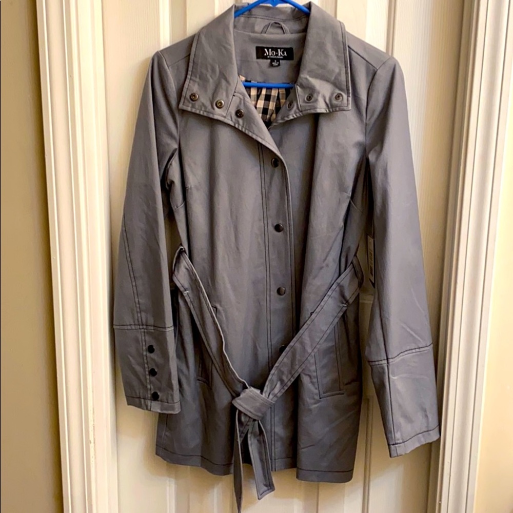 Super cute gray coat (Mo-Ka by Santa Fe Apparel)